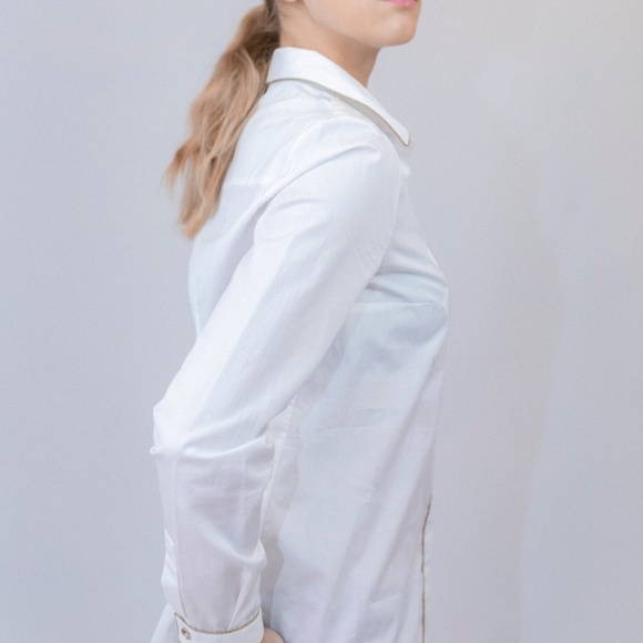 Burberry Slim Fit Long Sleeves Shirt Size S - Picture 8 of 9